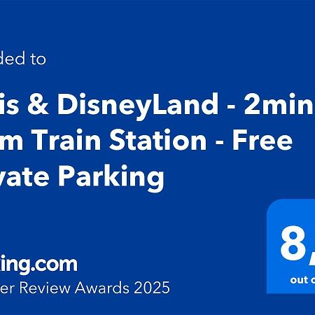 Paris & Disneyland - 2Min From Train Station - Free Private Parking Villiers-sur-Marne Εξωτερικό φωτογραφία